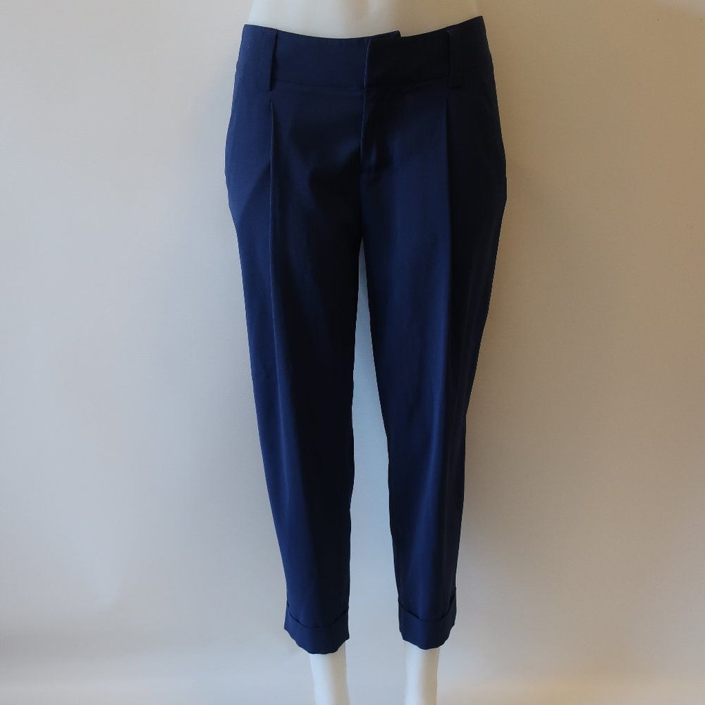 Alice + Olivia Navy Pants